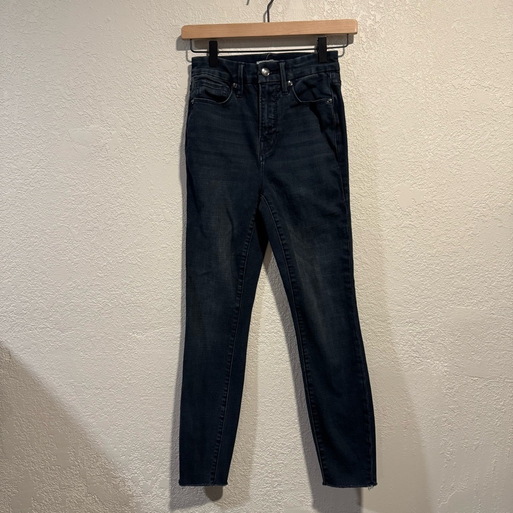 Good American Dark Blue Skinny Jeans